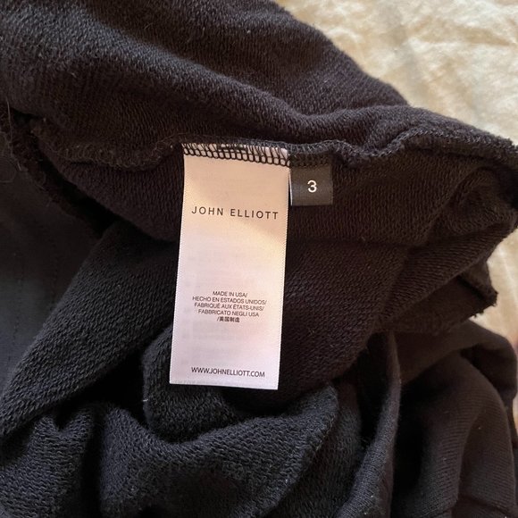 John Elliot Crimson Shorts (Black/Size 3) - Picture 3 of 3